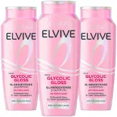 L'Oréal 3x Elvive Glycolic Gloss Shampoo 250 ml