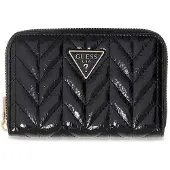GUESS portemonnee Cheryl SLG Zip Around Wallet Black zwart