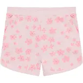 Minymo - Kid's Shorts Sweat AOP - Short 116, roze