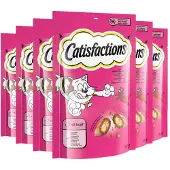 Catisfactions 6x Kattensnack Rund 60 Gr