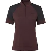 Vaude - Women's Altissimo Q-Zip Shirt - Fietsshirt 36, bruin