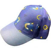 Sonic the Hedgehog Kinderpet – Blauw met All-over Print – Verstelbare Cap – Jongens – 52-54 cm