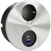 Doeco Duplex R USB A/C RVS