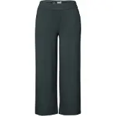 Cecil Dames 7/8 Wide Legs jersey broek - Groen - XXL