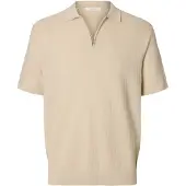 Selected Shirt 'SLHCran' donkerbeige