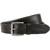 Camel active Leren riem - Maat menswear-L - Zwart