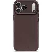 Decoded Leather Backcover MagSafe voor de Apple iPhone 17 Pro - Chocolate Brown