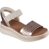 SKECHERS BOBS Sun Ray Dames Roségouden Sandalen
