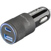 4smarts Kfz-lader Rapid+ met Quick Charge en PD 27W, lichtgewicht.