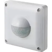 Sygonix SY-4755364 Inbouw PIR-bewegingsmelder voor wandmontage, 190°, Triac, wit, IP65