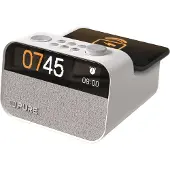 Pure Wekkerradio Moment Charge Wit