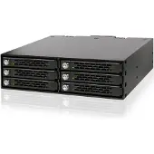Icy Dock MB996SK-6SB Backplane IcyDock 6x6,3cm SATAI-III in 1x5,25"SSD bis9,5 KEY