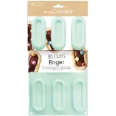 ScrapCooking Siliconen Mal Lange Vinger Koekjes