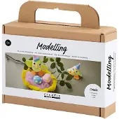 Creativ Company Mini DIY-kit Boetseerklei Pasen