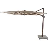 4SO Hacienda Zweefparasol 300x400 Beach/Wenge Frame