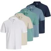 Jack & Jones Shirt beige / blauw / opaal / pastelgroen / wit