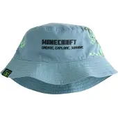 Next Hoed 'Minecraft' lichtblauw / neongroen / zwart