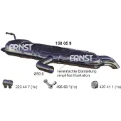 ERNST 156059 Einddemper