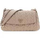 GUESS schoudertas Cheryl Convertible Xbody Flap Dark Taupe