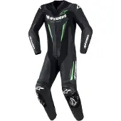 Alpinestars GP Force V2, leren pak 1st. ,zwart/groen ,52