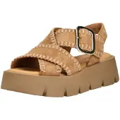 Gabor Sandalen met riem mokka