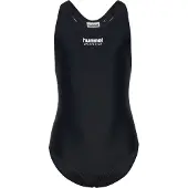 Hummel Sportieve badmode 'JR Solid' zwart / wit