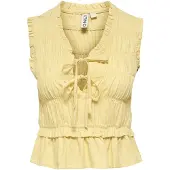 ONLY Blouse 'ONLGoa' lichtgeel