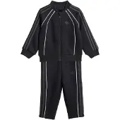 Adidas Joggingpak 'Spacer' antraciet / zwart / wit
