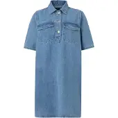 Noisy May Blousejurk 'NMIndie' blauw denim