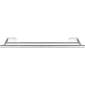 Wenko Turbo-Loc Dubbele Handdoekhouder Orea Duo RVS mat 60cm breed - Handdoekrek - Bevestigen zonder boren - Zelfklevend - 10 jaar garantie
