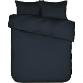Essenza Dekbedovertrek Minte Nightblue Satijn-240 x 200 / 220 cm | Lits-Jumeaux