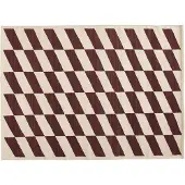 HAY Shift Kelim Vloerkleed W140 x L200 | Burgundy