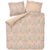 Pip studio Dekbedovertrek Jabali Flower - Koraalrood 200x200/220 cm