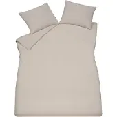 Vandyck Dekbedovertrek Pure 07 Stone Linnen-140 x 200 / 220 cm | 1-Persoons