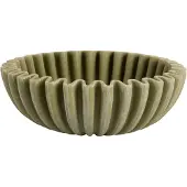 PT Living Decoratieve Schaal Wave Medium Dark Green