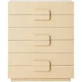 HK Living Spacious Ladekast - 6 Lades - Crème