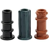 Serax - Marie Michielssen - Kandelaar assortiment - Mix kleuren - 5 Ø - 3 stuks