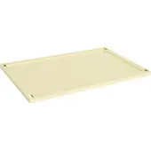 HAY Colour Crate Metalen Deksel Large | Light Yellow