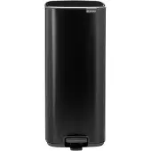 Brabantia Bo Pedal Bin 30 Liter Matt Black
