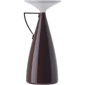 Kartell Tafellampe , Camomille, dimbare, Rood, Woonkamer, Kunststof, Designer