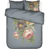 Essenza Dekbedovertrek Madia Global Grey Satijn-200 x 200 / 220 cm | 2-Persoons