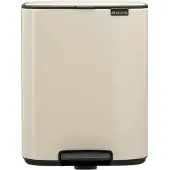 Brabantia Bo Pedaalemmer - 12 liter - Soft Beige