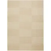 HAY Check vloerkleed Sand, 170x240 cm