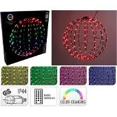 Christmas Decoration Decoratieve hangende bol met 168 RGB LED's, diameter 40 cm