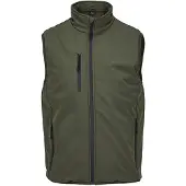 Sols Unisex Volwassen Falcon Gevoerde Bodywarmer (Legergroen)