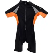 Akt Lycra Uv-shorty Met Korte Mouwen En Rits Aan De Achterkant