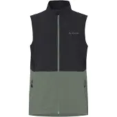 Vaude - Yaras Vest - Fietsbodywarmer XL, zwart/olijfgroen