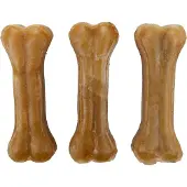 Flamingo - Hondensnack Premium Kauwbeen Geperst - 100 gr - 5 stuks x 7.5 cm
