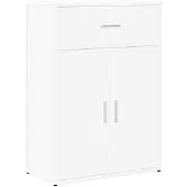 vidaXL Dressoir 60x30x84 cm bewerkt hout wit