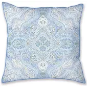Pip studio Moon Flower Square Cushion Licht blauw 53x53 cm
